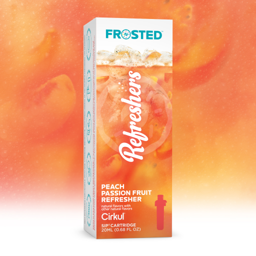 Frosted Peach Passion Fruit Refresher | Signature Pick