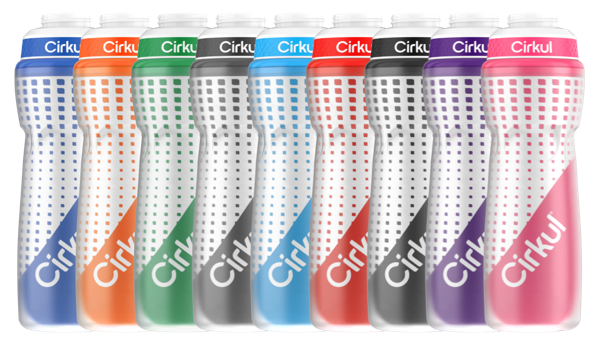 22oz. Insulated Squeeze Plastic Bottle & Sport Lid | Fresh Choice