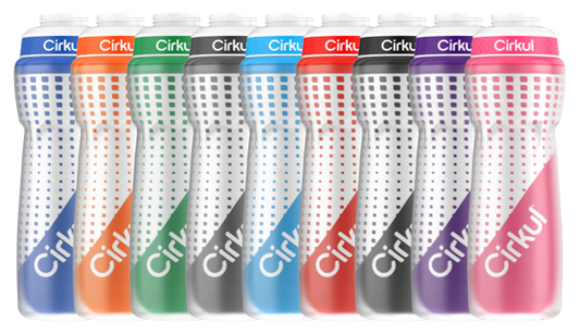 22oz. Insulated Squeeze Plastic Bottle & Sport Lid | Fresh Choice