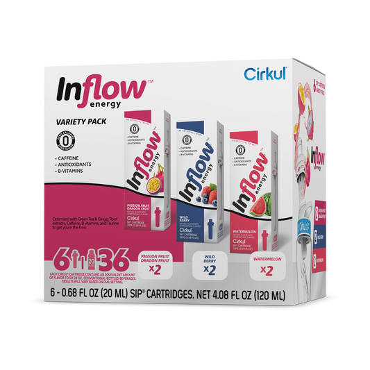 Inflow Energy® 6-Pack Variety Pack | Clean Series