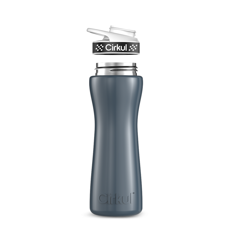 22oz. Stainless Steel Bottle & Comfort Grip Lid | Studio Pick