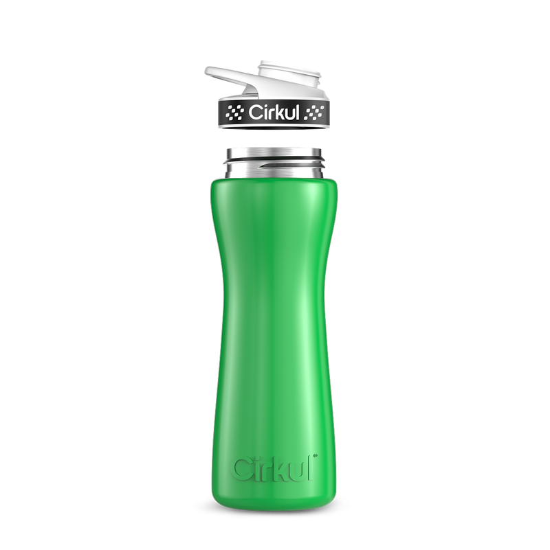 22oz. Stainless Steel Bottle & Comfort Grip Lid | Studio Pick