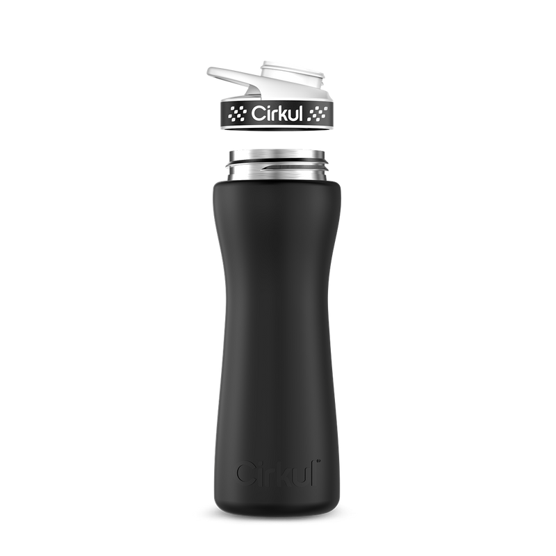 22oz. Stainless Steel Bottle & Comfort Grip Lid | Studio Pick