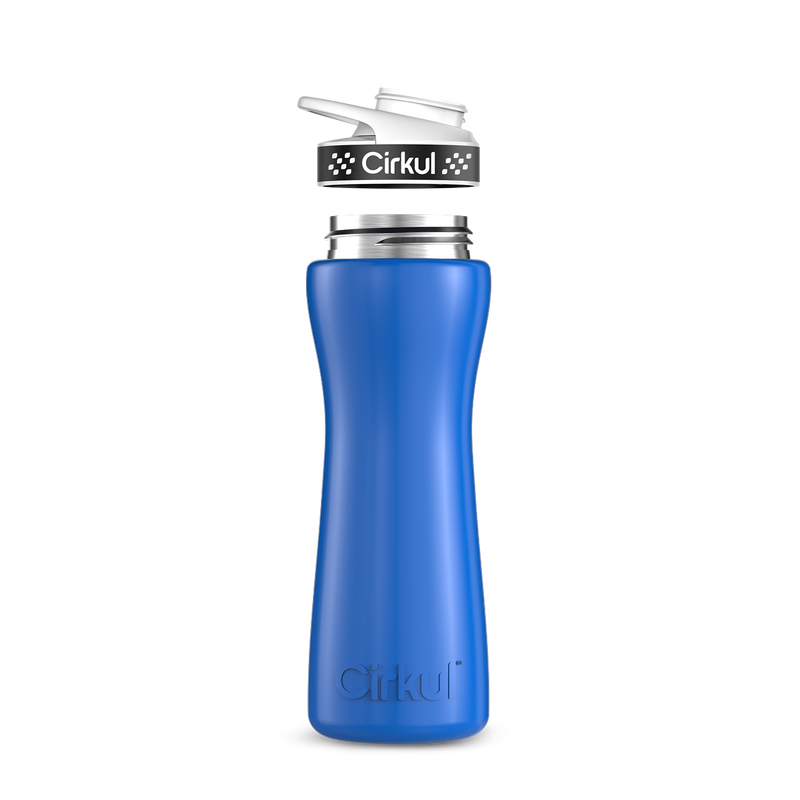 22oz. Stainless Steel Bottle & Comfort Grip Lid | Studio Pick
