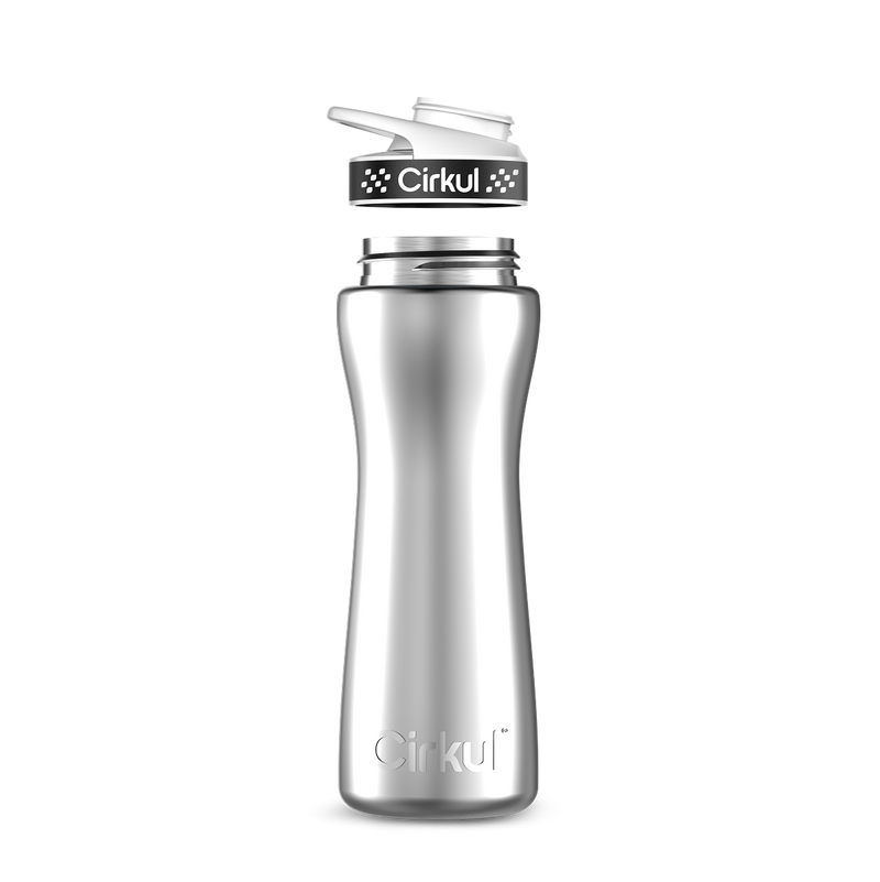 22oz. Stainless Steel Bottle & Comfort Grip Lid | Studio Pick