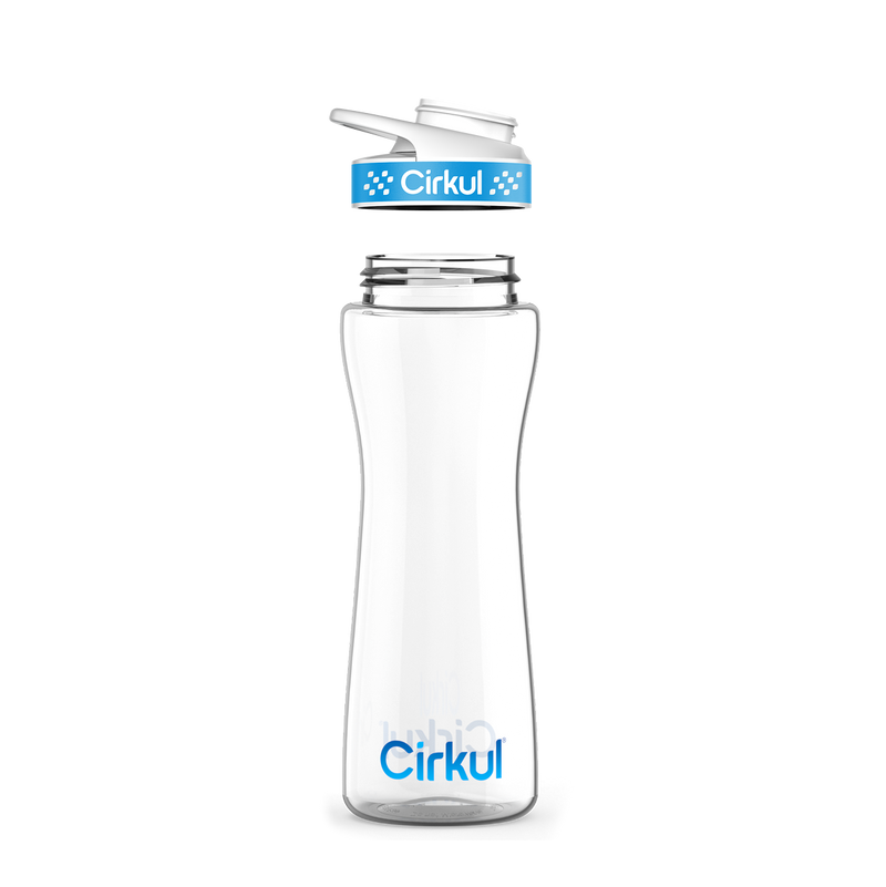 22oz. Plastic Bottle & Comfort Grip Lid | Easy Series