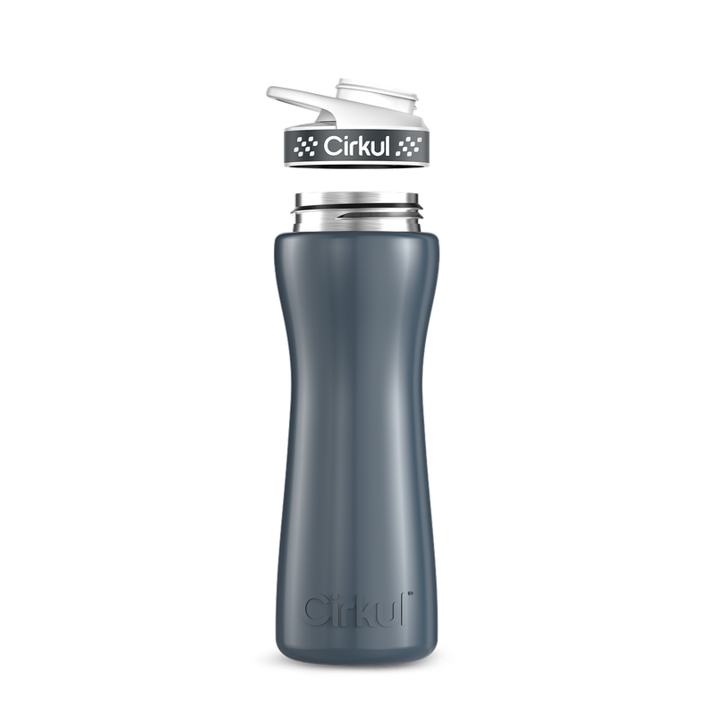 22oz. Stainless Steel Bottle & Comfort Grip Lid | Studio Pick