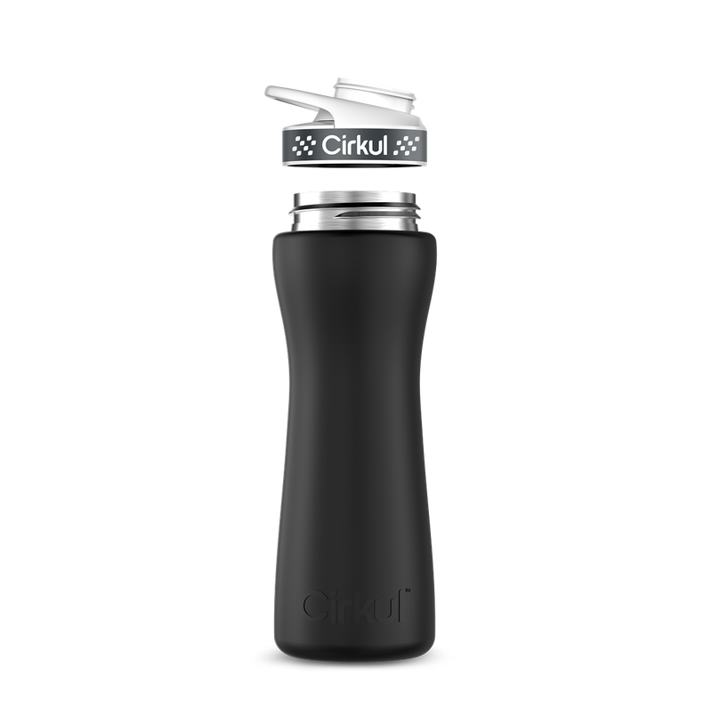 22oz. Stainless Steel Bottle & Comfort Grip Lid | Studio Pick