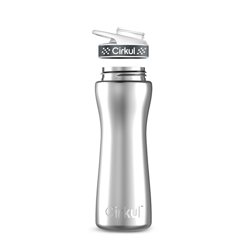 22oz. Stainless Steel Bottle & Comfort Grip Lid | Studio Pick