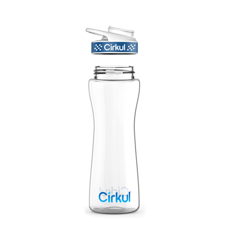 22oz. Plastic Bottle & Comfort Grip Lid | Easy Series
