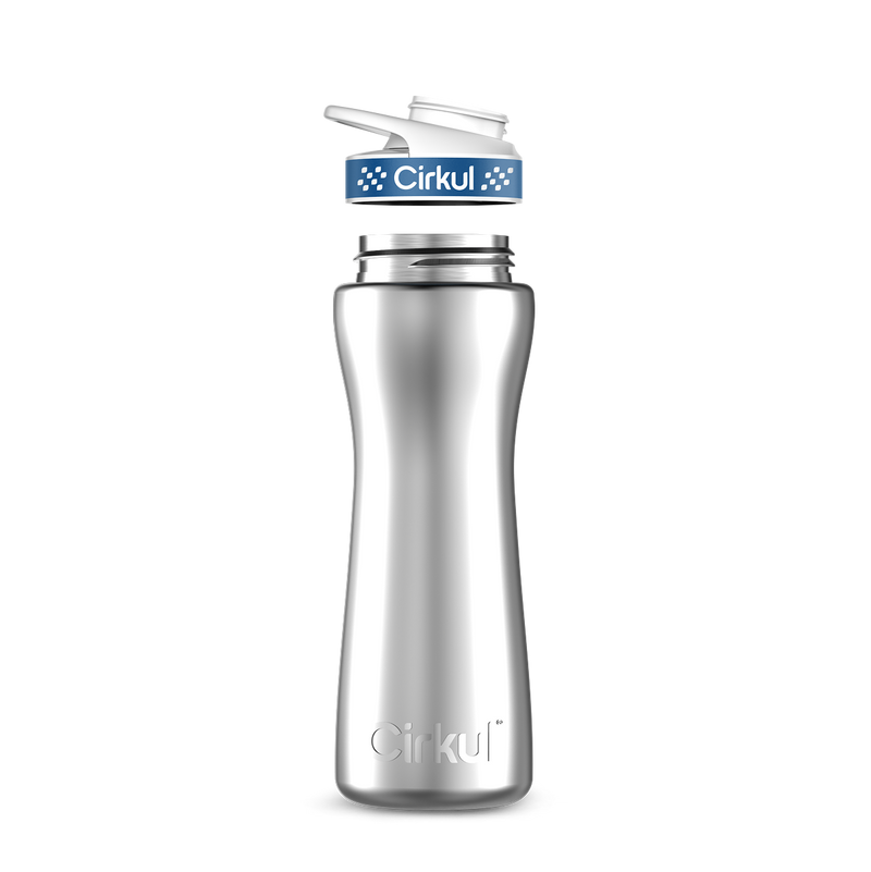 22oz. Stainless Steel Bottle & Comfort Grip Lid | Studio Pick