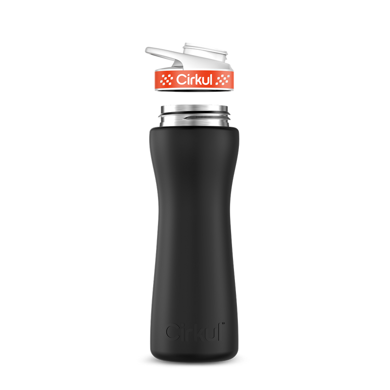 22oz. Stainless Steel Bottle & Comfort Grip Lid | Studio Pick