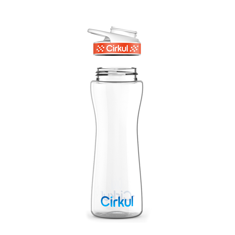 22oz. Plastic Bottle & Comfort Grip Lid | Easy Series