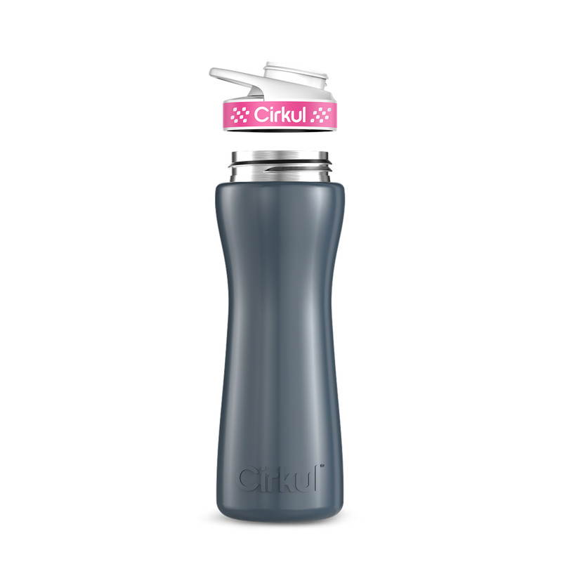 22oz. Stainless Steel Bottle & Comfort Grip Lid | Studio Pick