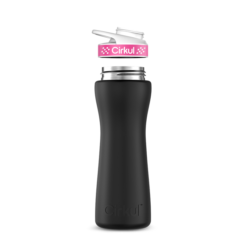 22oz. Stainless Steel Bottle & Comfort Grip Lid | Studio Pick