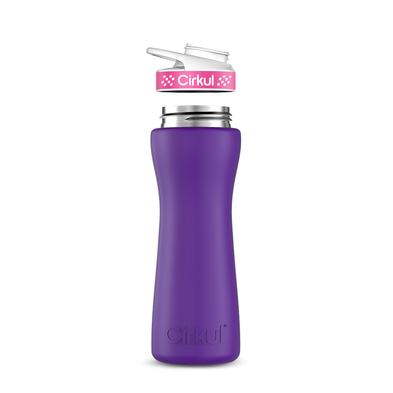 22oz. Stainless Steel Bottle & Comfort Grip Lid | Studio Pick