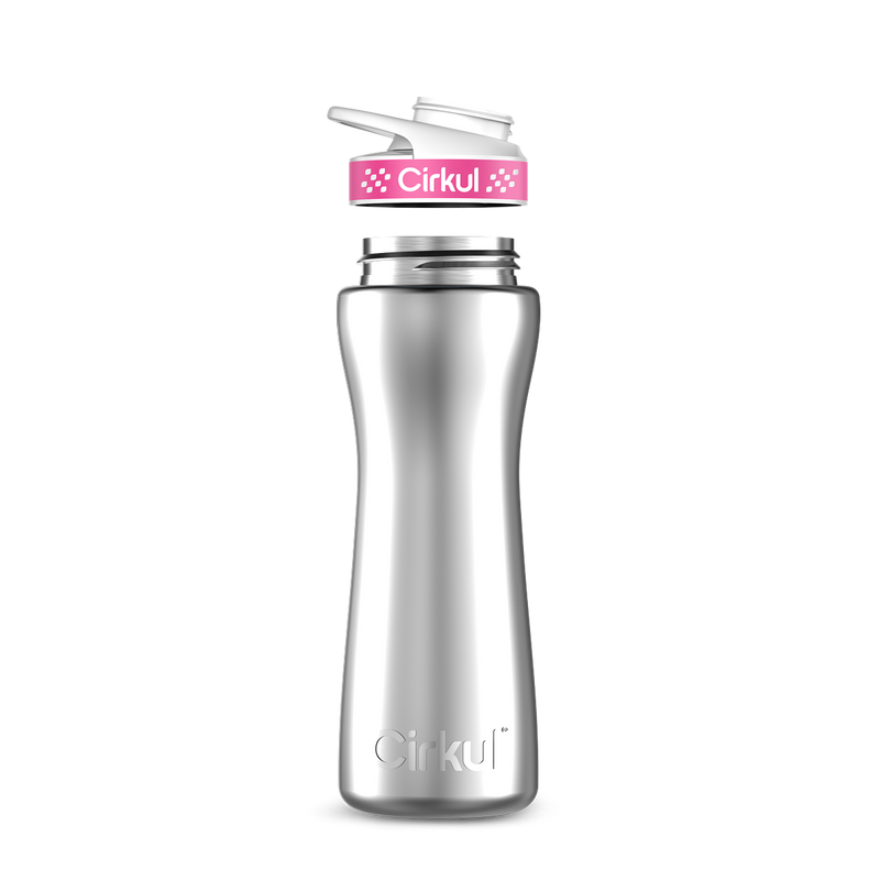 22oz. Stainless Steel Bottle & Comfort Grip Lid | Studio Pick