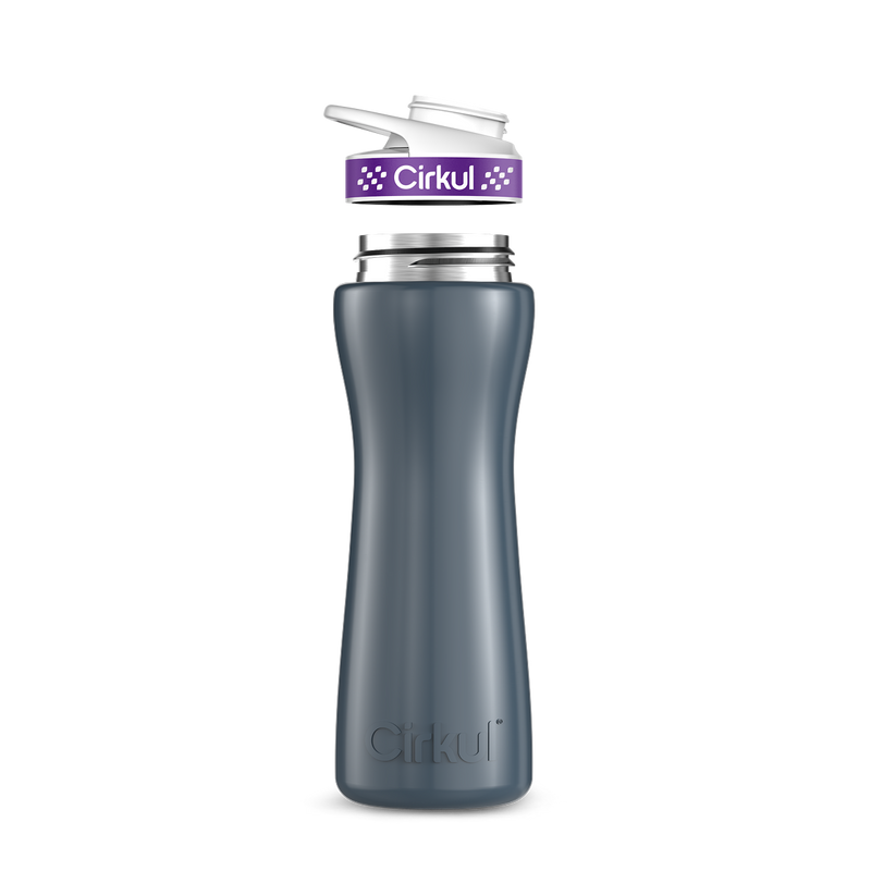 22oz. Stainless Steel Bottle & Comfort Grip Lid | Studio Pick