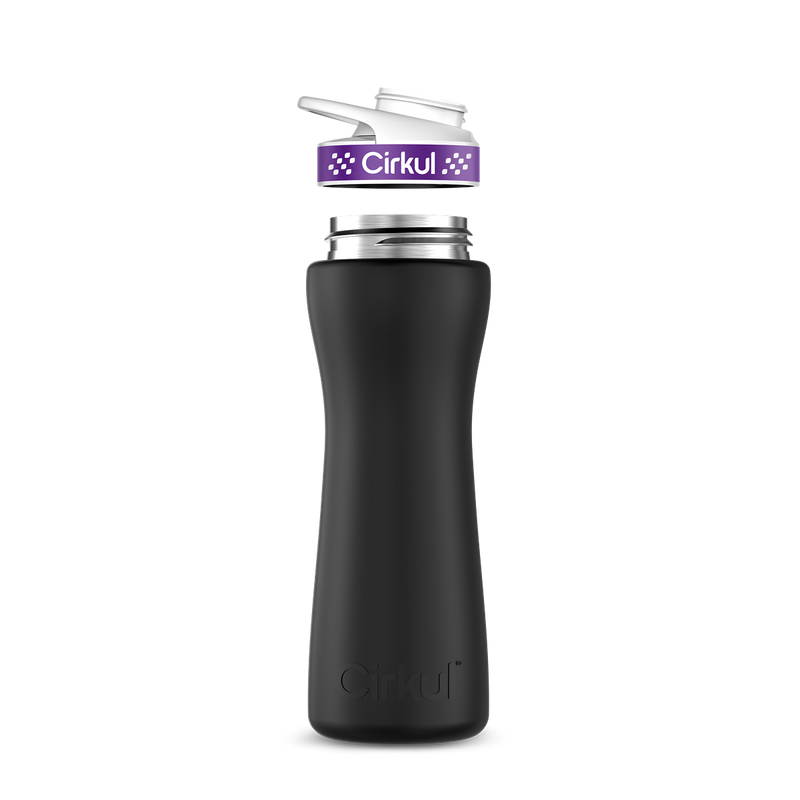 22oz. Stainless Steel Bottle & Comfort Grip Lid | Studio Pick