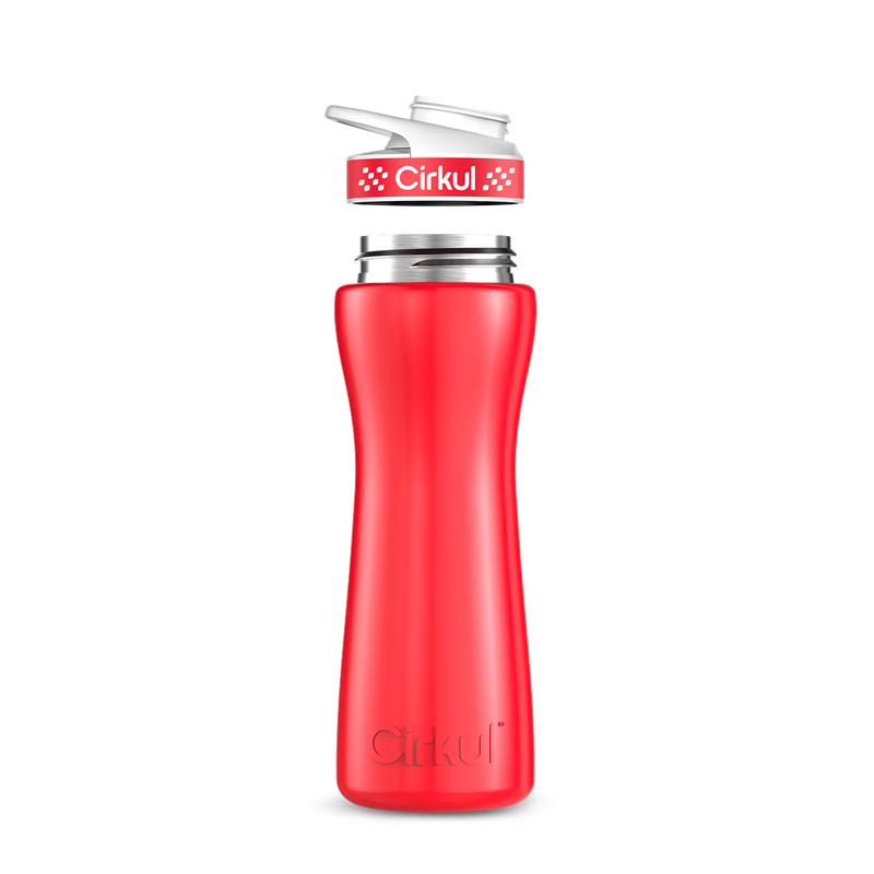 22oz. Stainless Steel Bottle & Comfort Grip Lid | Studio Pick