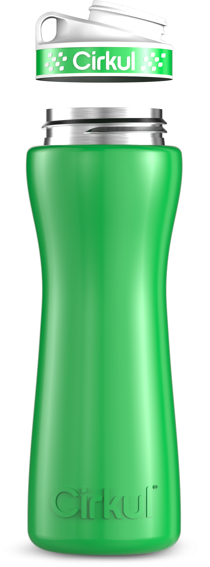 Custom 22oz. Stainless Steel Bottle & Comfort Grip Lid | Soft Select