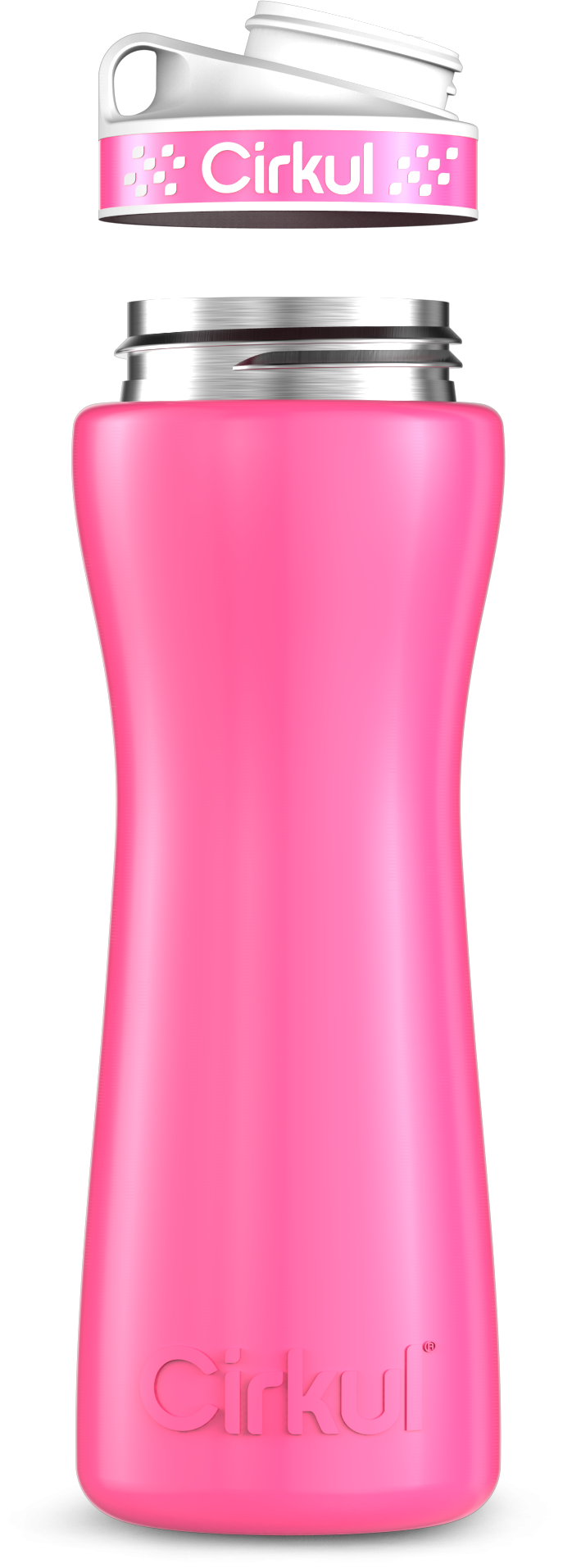 Custom 22oz. Stainless Steel Bottle & Comfort Grip Lid | Soft Select
