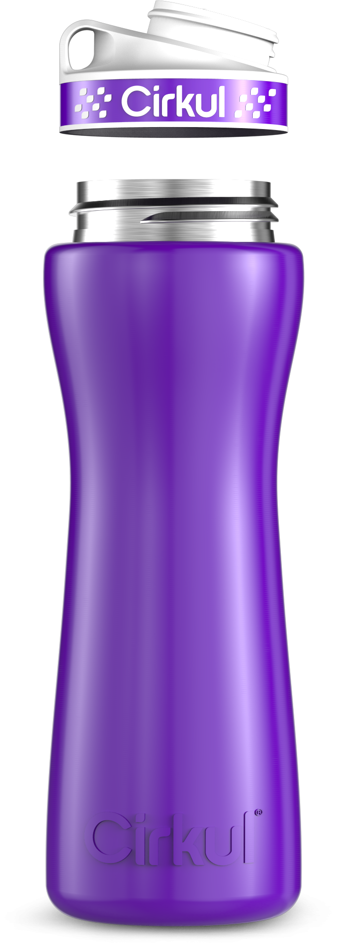 Custom 22oz. Stainless Steel Bottle & Comfort Grip Lid | Soft Select