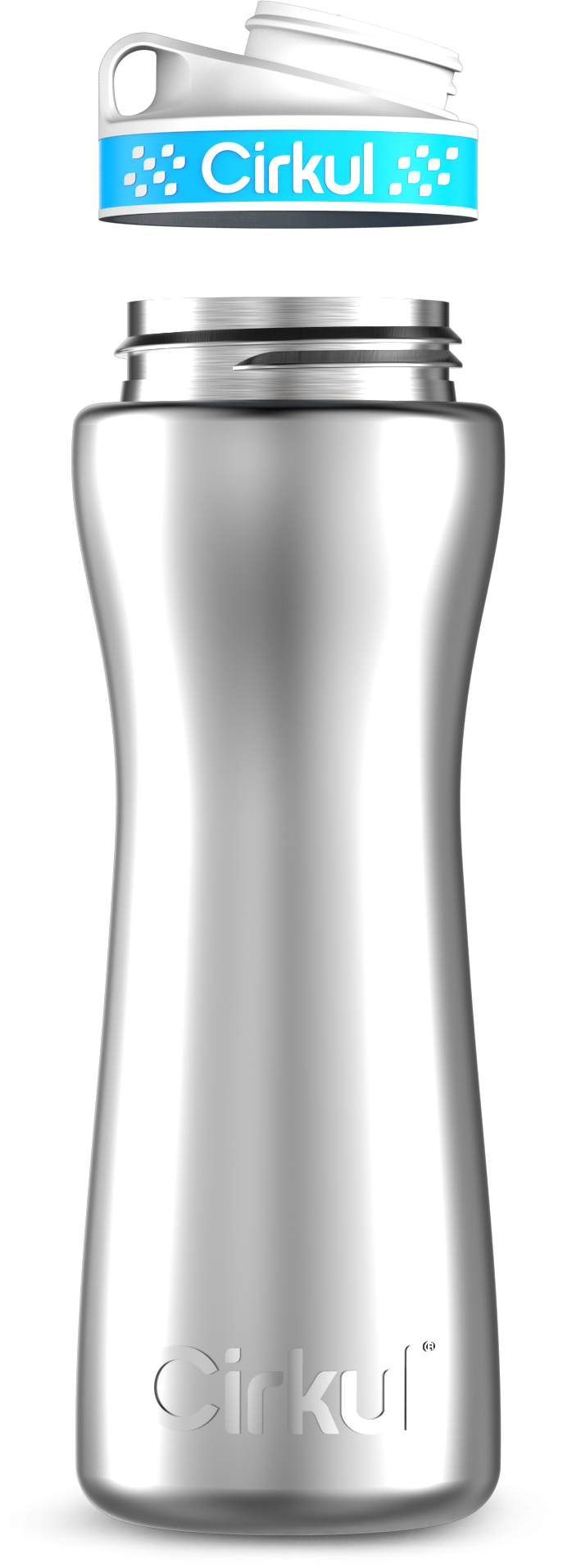 Custom 22oz. Stainless Steel Bottle & Comfort Grip Lid | Soft Select