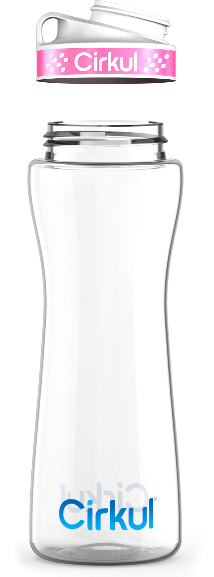 Custom 22oz. Plastic Bottle & Comfort Grip Lid | Simple Edit