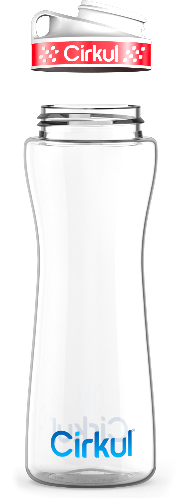 Custom 22oz. Plastic Bottle & Comfort Grip Lid | Simple Edit